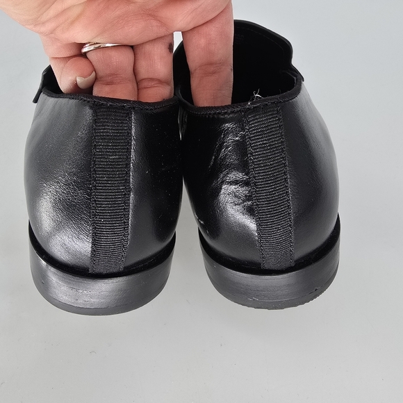 Birdies Women black Loafer starling 20 flats slip on suede leather size 8 - Picture 8 of 11